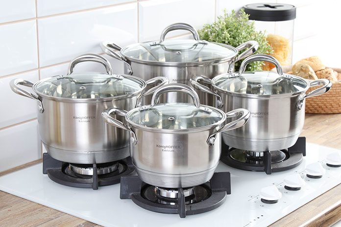 Garnki ze stali nierdzewnej – dlaczego warto je mieć Garnki ze stali nierdzewnej – dlaczego warto je mieć